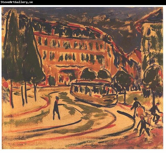 Ernst Ludwig Kirchner Tramway in Dresden